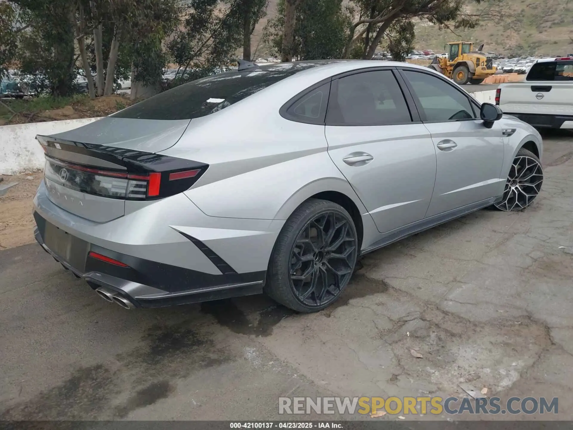 4 fotografías del automóvil dañado KMHL54JC8RA420283 HYUNDAI SONATA 2024
