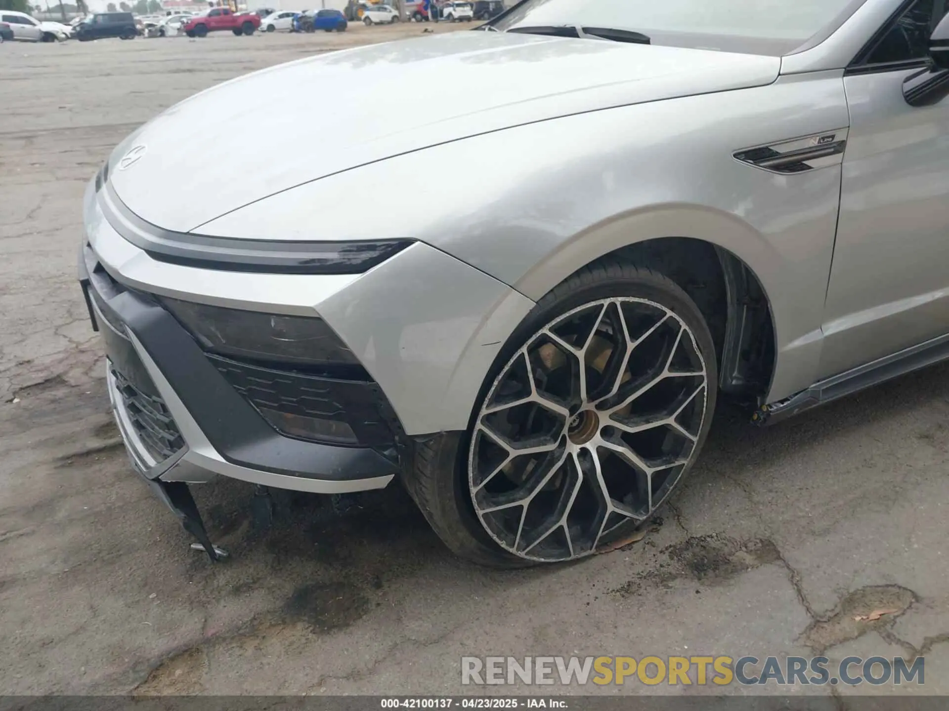 6 fotografías del automóvil dañado KMHL54JC8RA420283 HYUNDAI SONATA 2024