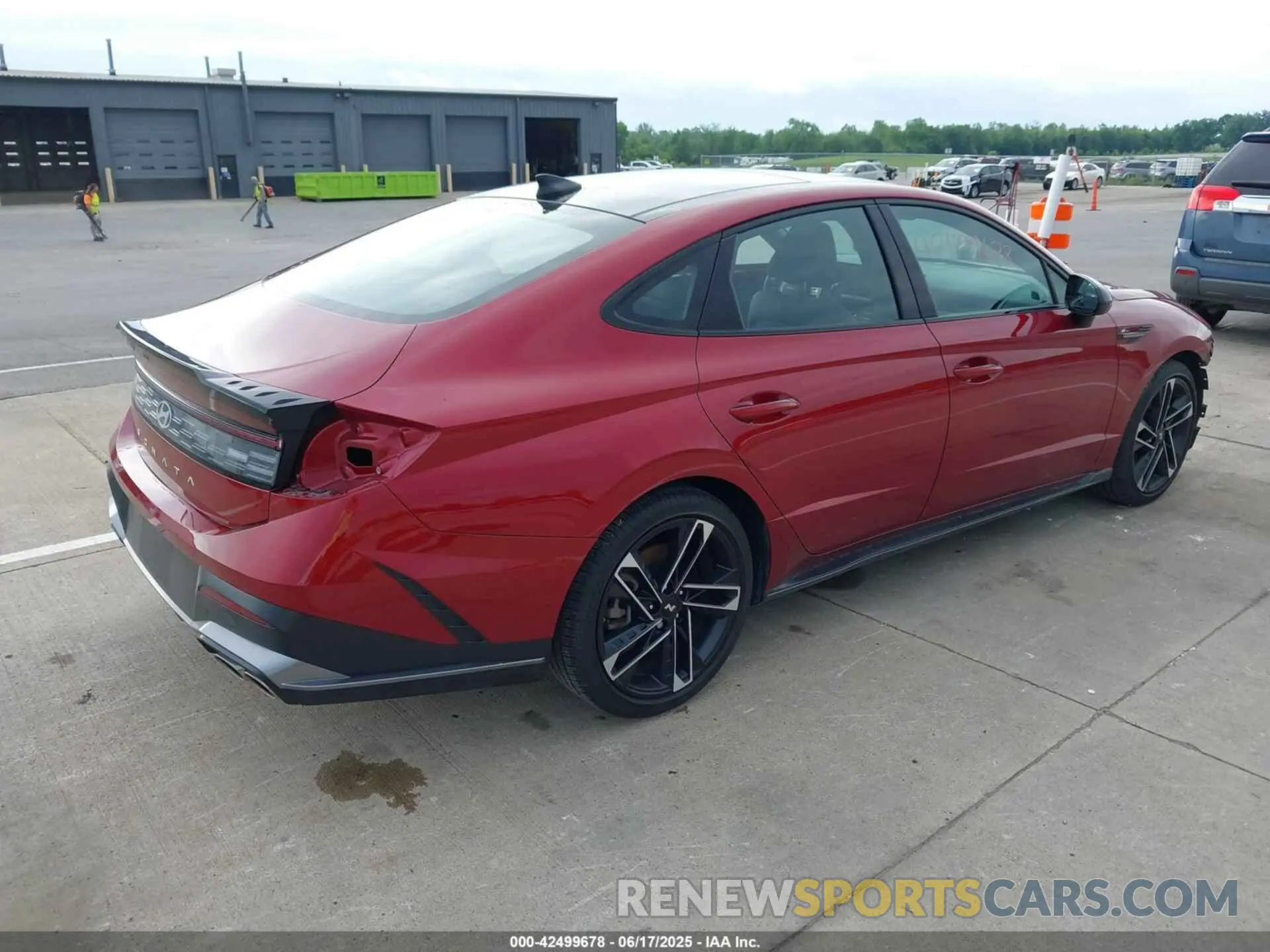 4 fotografías del automóvil dañado KMHL54JC9RA363916 HYUNDAI SONATA 2024