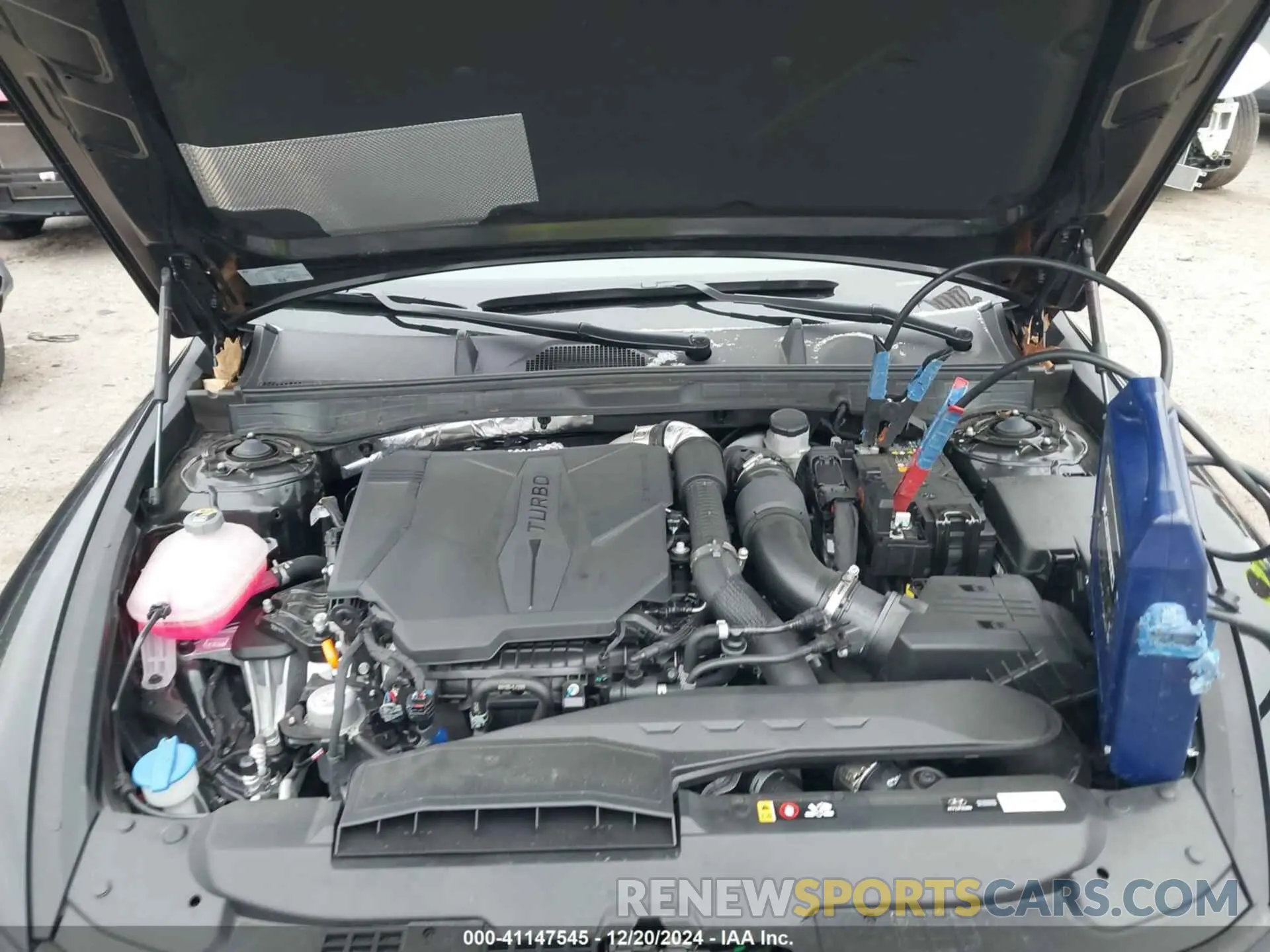 10 fotografías del automóvil dañado KMHL54JCXRA386461 HYUNDAI SONATA 2024