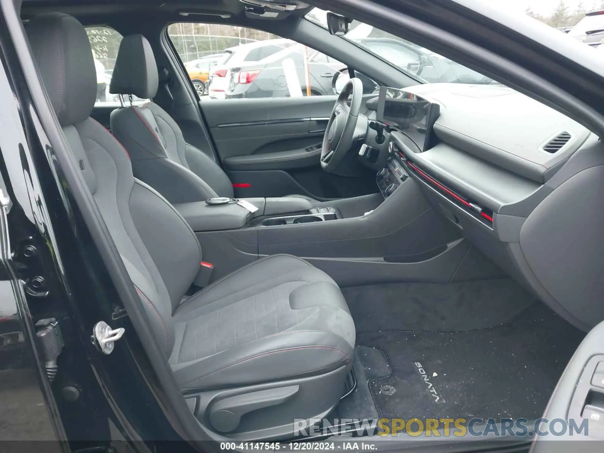 5 fotografías del automóvil dañado KMHL54JCXRA386461 HYUNDAI SONATA 2024