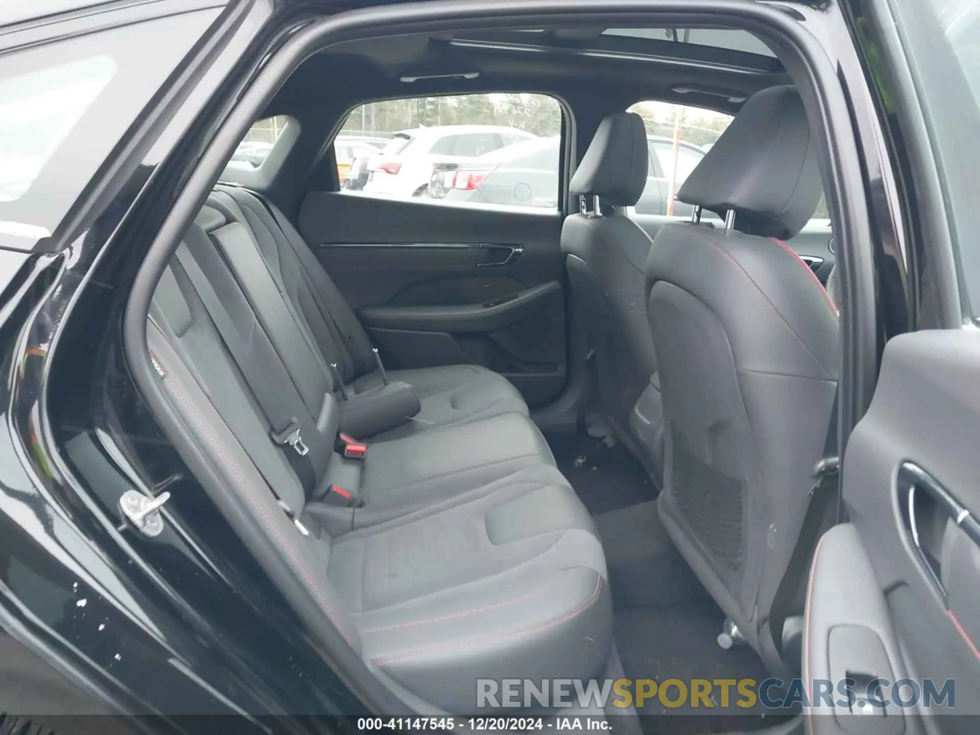 8 fotografías del automóvil dañado KMHL54JCXRA386461 HYUNDAI SONATA 2024