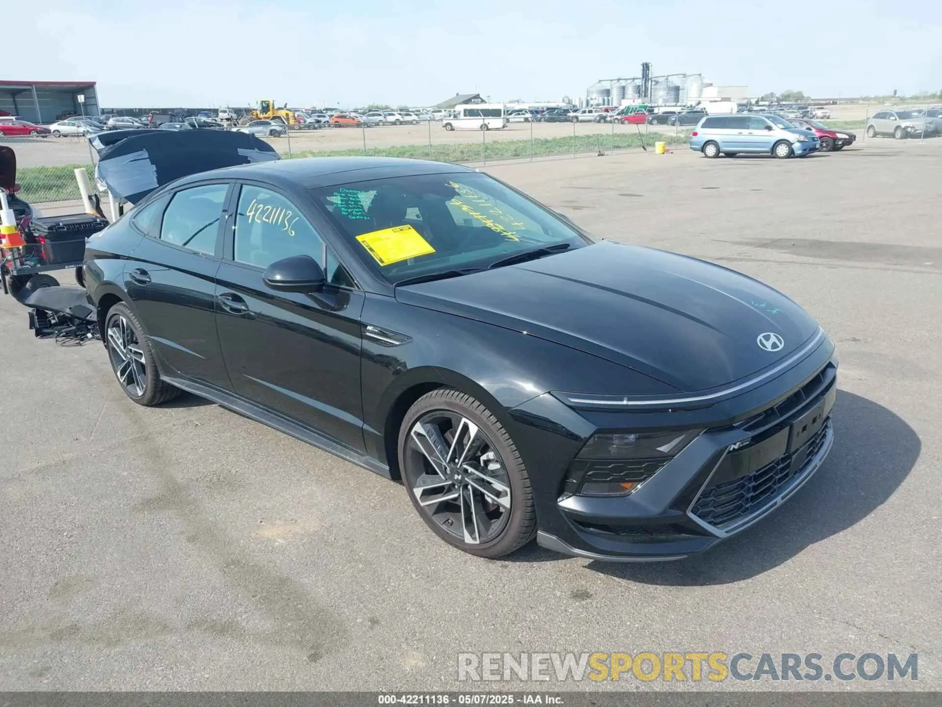 1 fotografías del automóvil dañado KMHL54JCXRA388422 HYUNDAI SONATA 2024