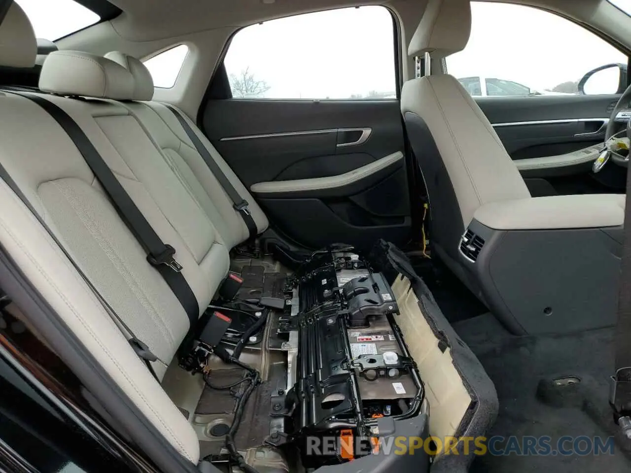 10 fotografías del automóvil dañado KMHL54JJ1RA092722 HYUNDAI SONATA 2024