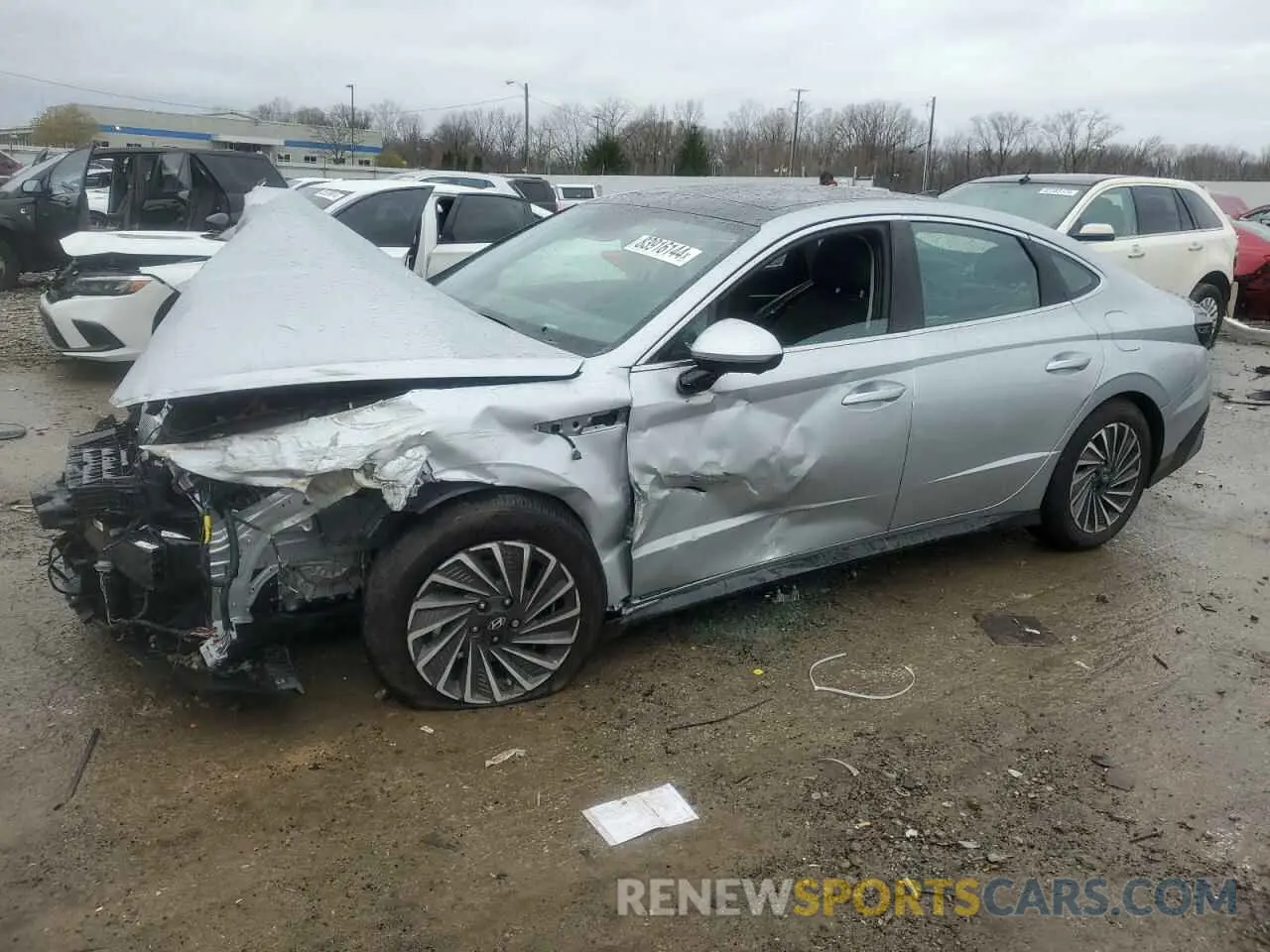 1 fotografías del automóvil dañado KMHL54JJ2RA101511 HYUNDAI SONATA 2024