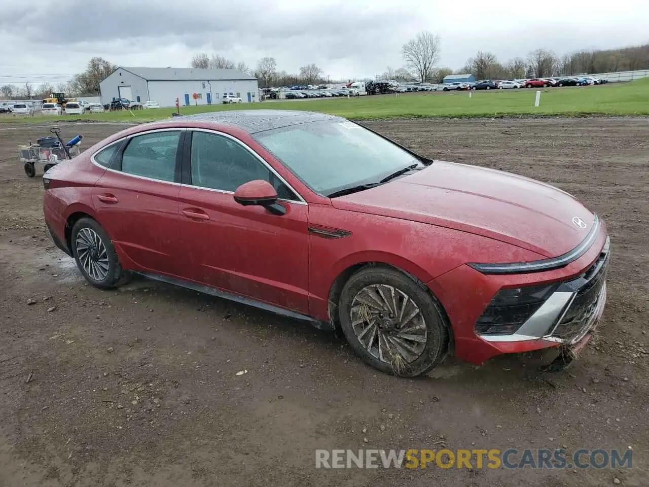 4 fotografías del automóvil dañado KMHL54JJ3RA092091 HYUNDAI SONATA 2024