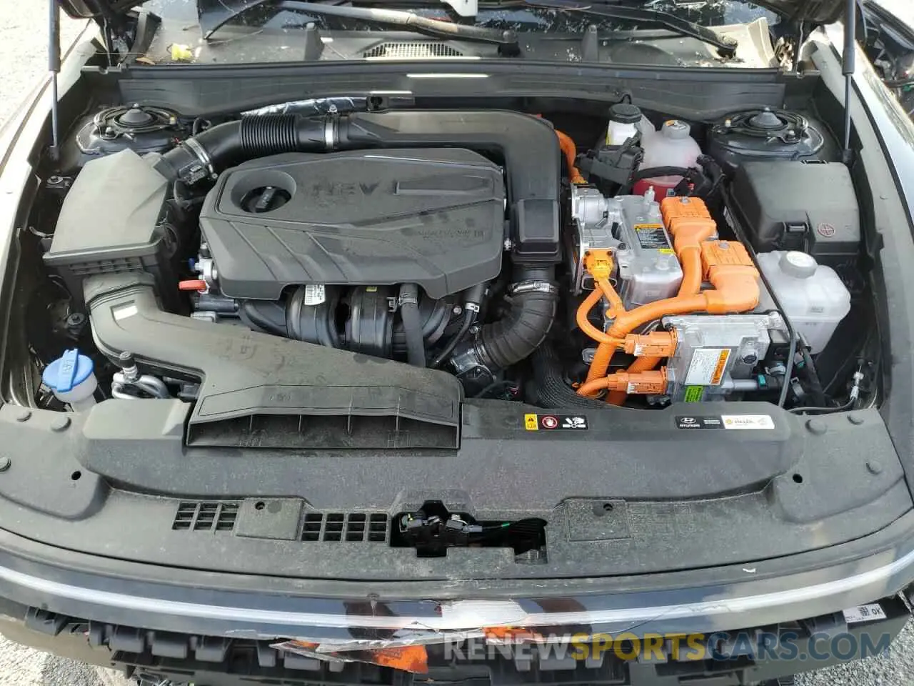 11 fotografías del automóvil dañado KMHL54JJ5RA101129 HYUNDAI SONATA 2024