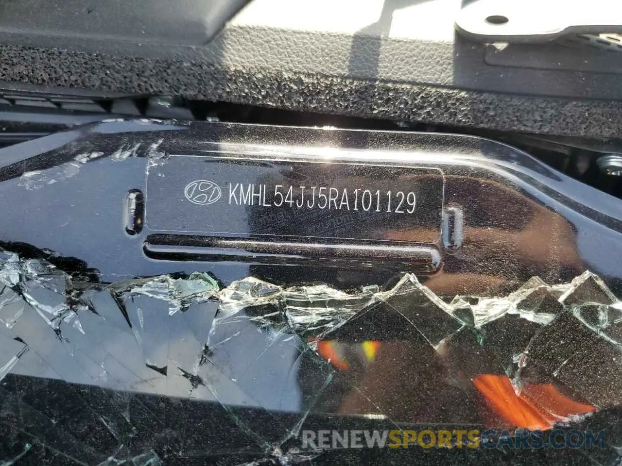 12 fotografías del automóvil dañado KMHL54JJ5RA101129 HYUNDAI SONATA 2024