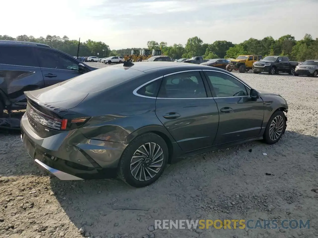 3 fotografías del automóvil dañado KMHL54JJ6RA099665 HYUNDAI SONATA 2024