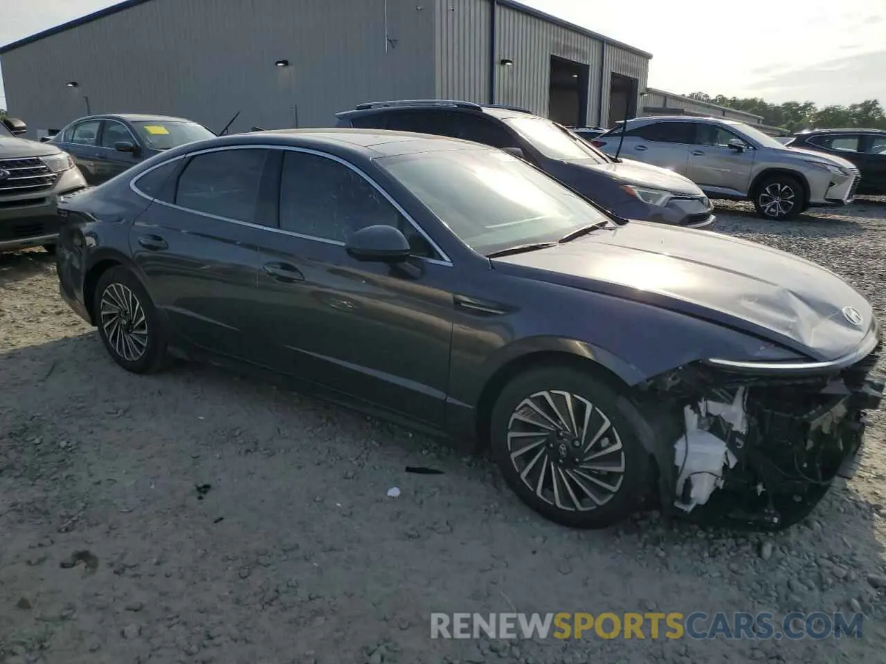 4 fotografías del automóvil dañado KMHL54JJ6RA099665 HYUNDAI SONATA 2024
