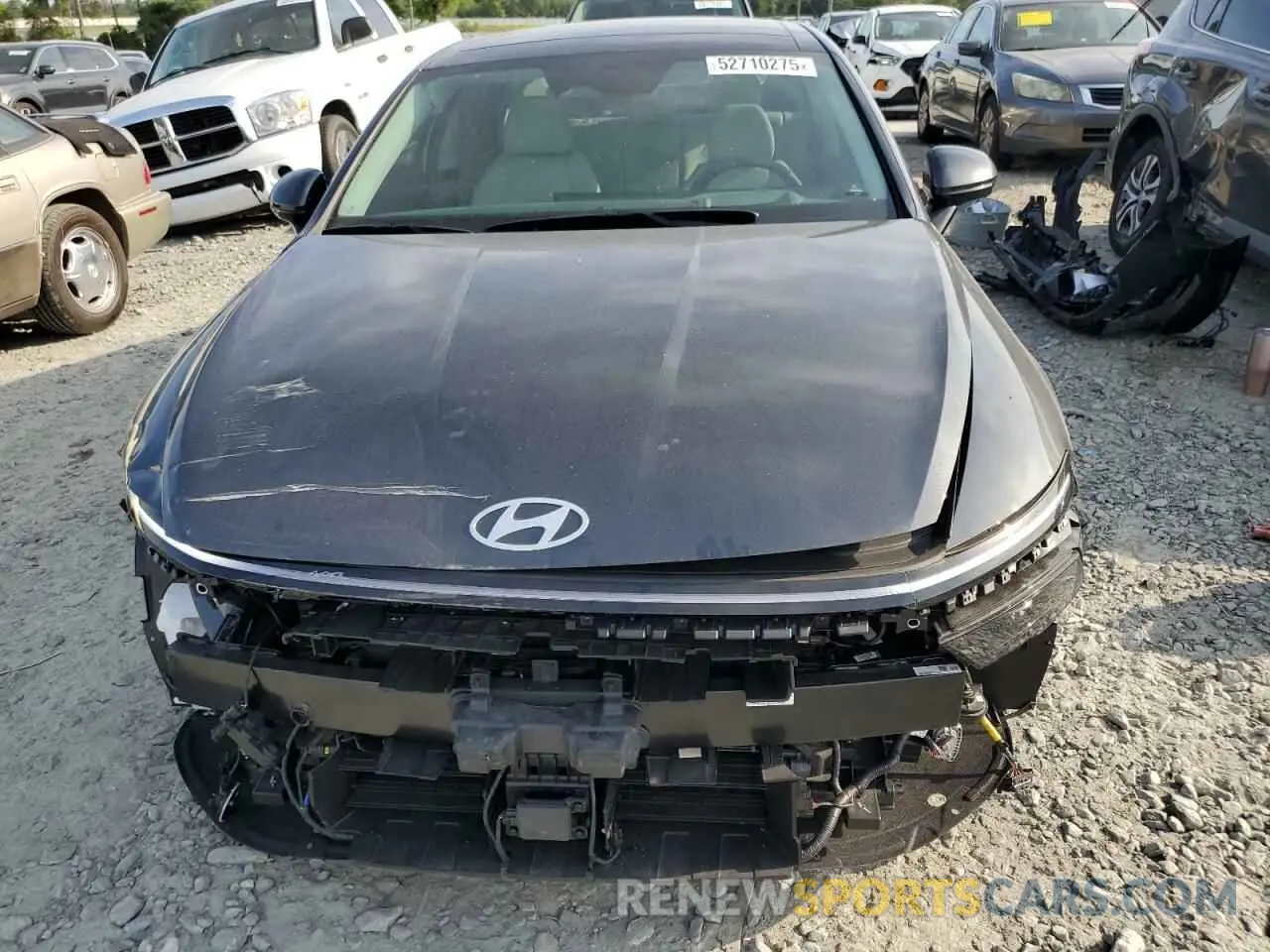 5 fotografías del automóvil dañado KMHL54JJ6RA099665 HYUNDAI SONATA 2024