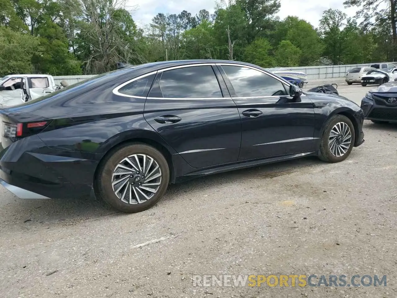 3 fotografías del automóvil dañado KMHL54JJ7RA092482 HYUNDAI SONATA 2024