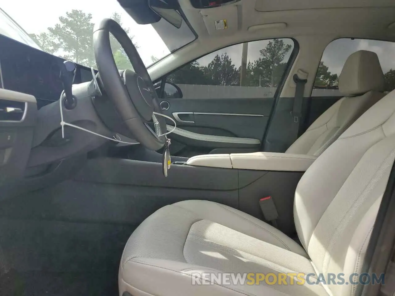 7 fotografías del automóvil dañado KMHL54JJ7RA092482 HYUNDAI SONATA 2024