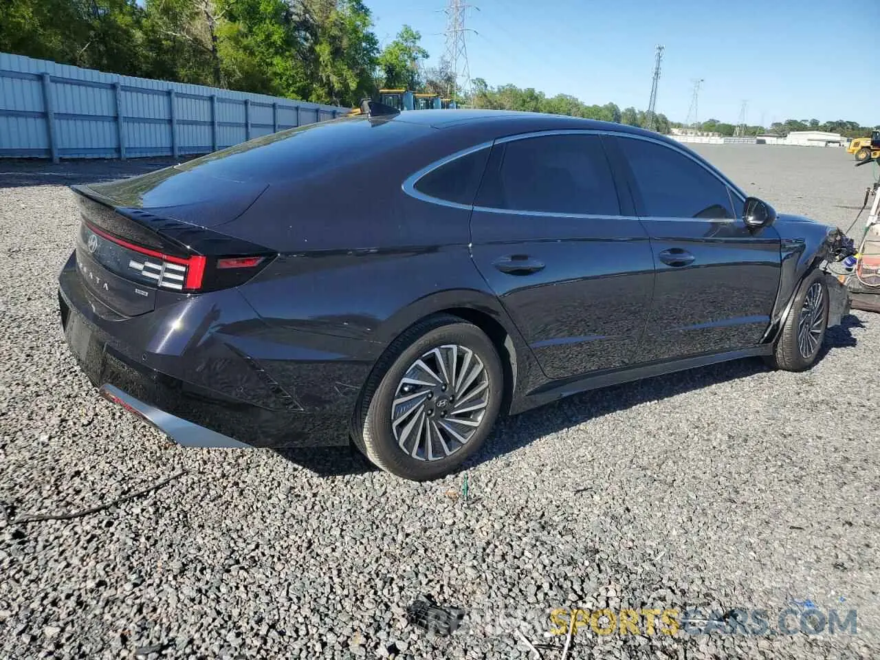 3 fotografías del automóvil dañado KMHL54JJ8RA086240 HYUNDAI SONATA 2024