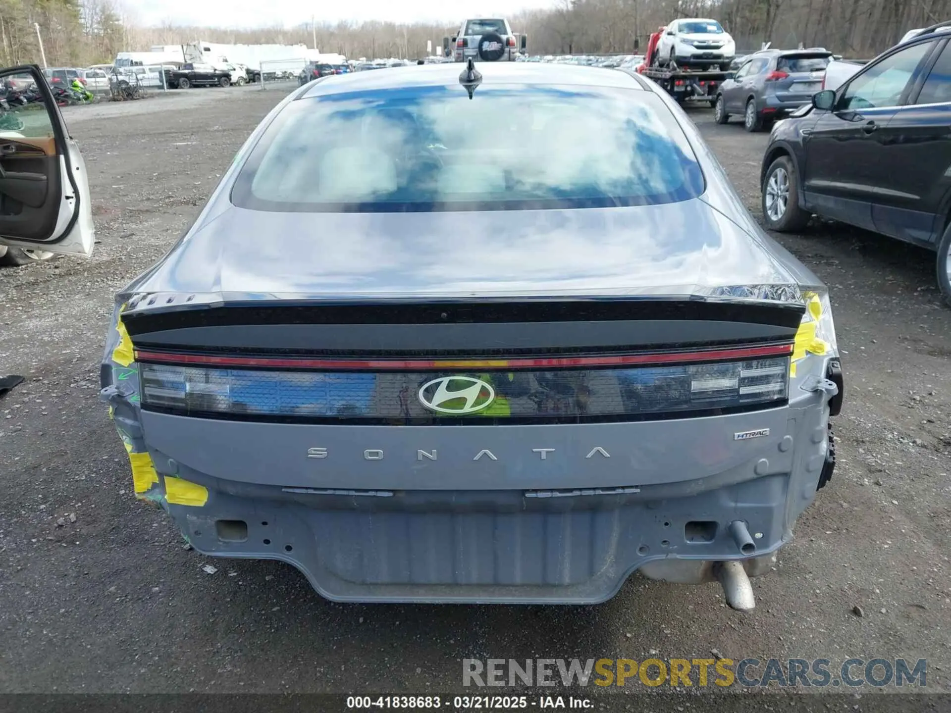 16 fotografías del automóvil dañado KMHL64JA0RA356123 HYUNDAI SONATA 2024