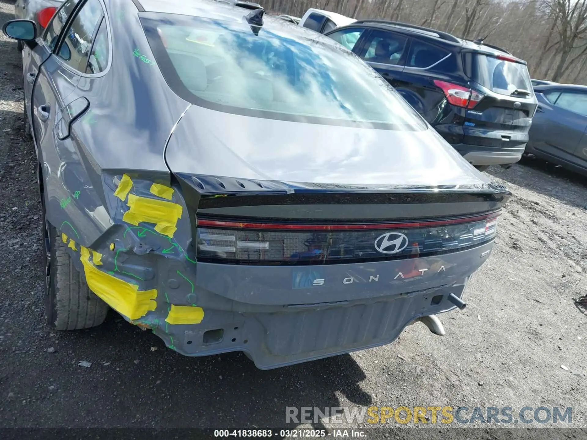 6 fotografías del automóvil dañado KMHL64JA0RA356123 HYUNDAI SONATA 2024