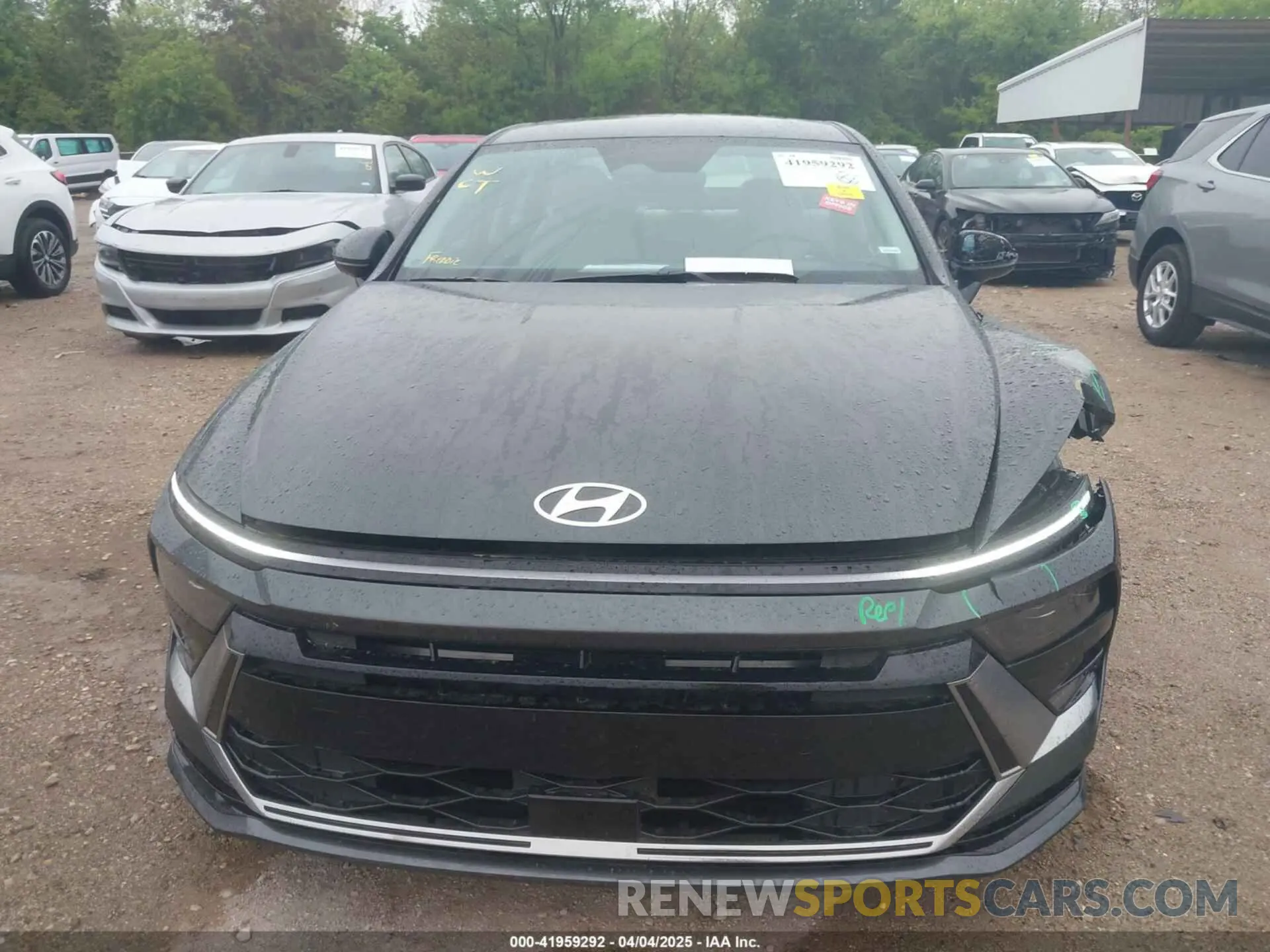 12 fotografías del automóvil dañado KMHL64JA0RA386903 HYUNDAI SONATA 2024