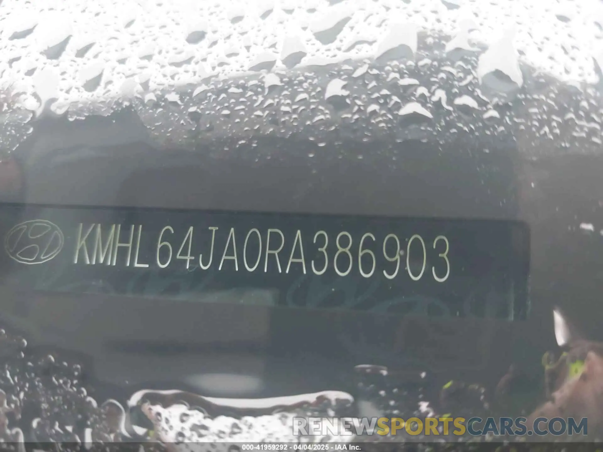 9 fotografías del automóvil dañado KMHL64JA0RA386903 HYUNDAI SONATA 2024