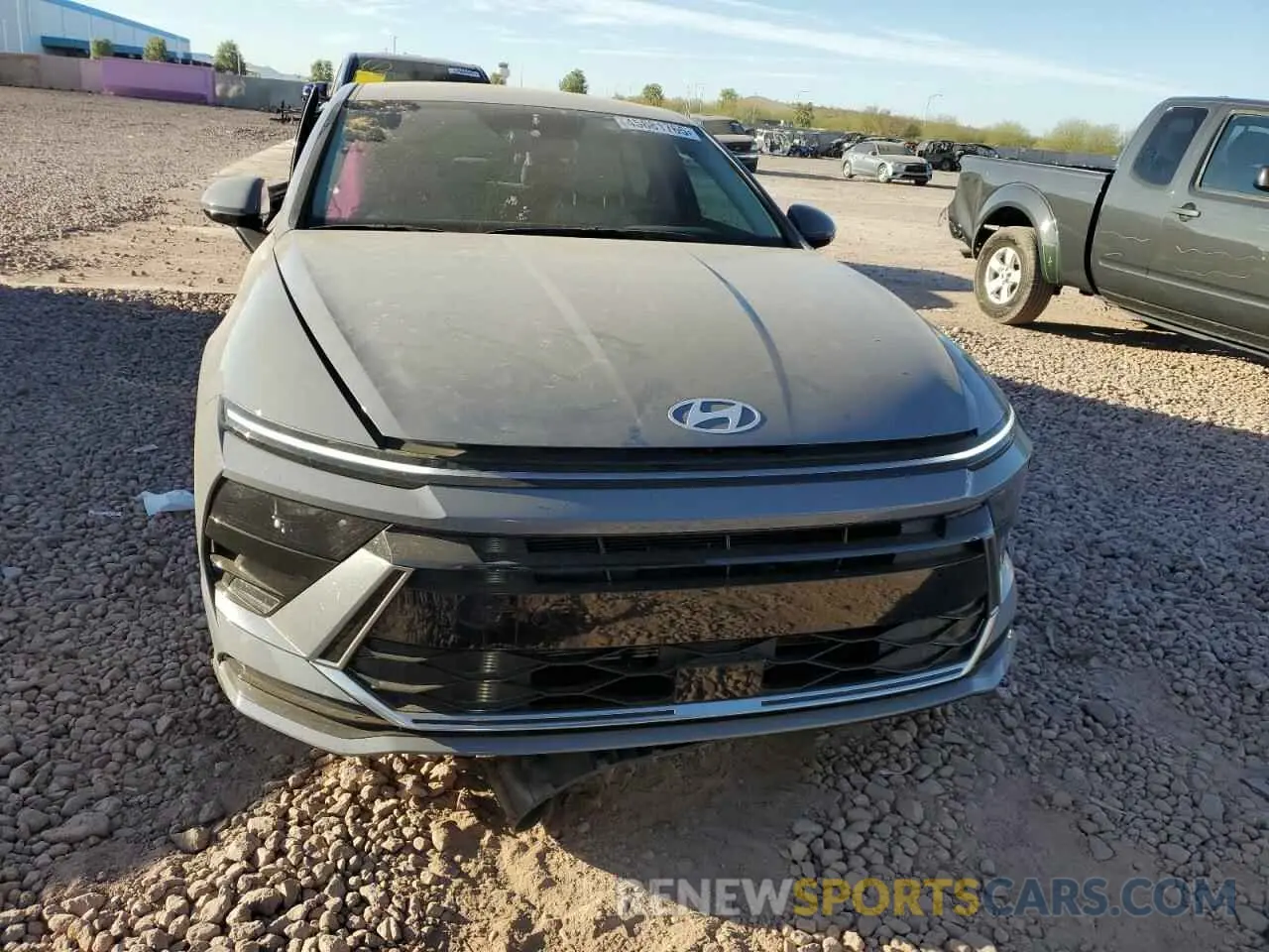 5 fotografías del automóvil dañado KMHL64JA0RA390157 HYUNDAI SONATA 2024