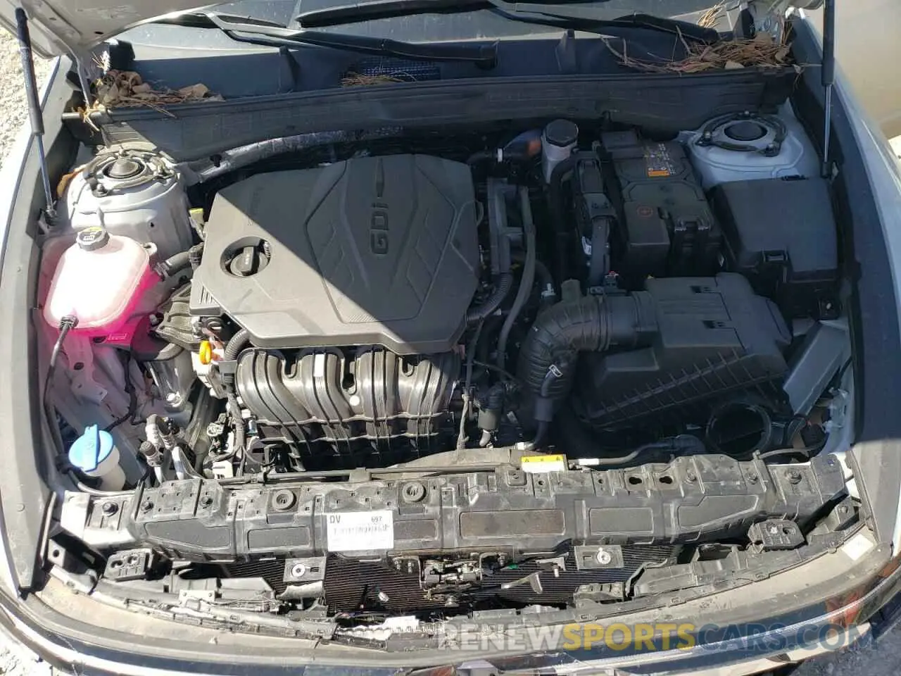 12 fotografías del automóvil dañado KMHL64JA0RA404154 HYUNDAI SONATA 2024