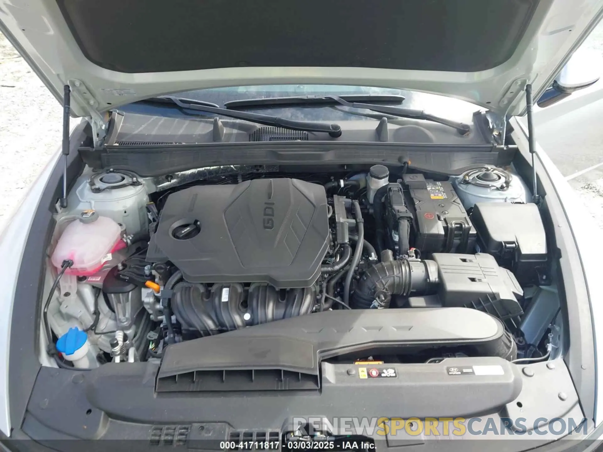 10 fotografías del automóvil dañado KMHL64JA0RA408253 HYUNDAI SONATA 2024