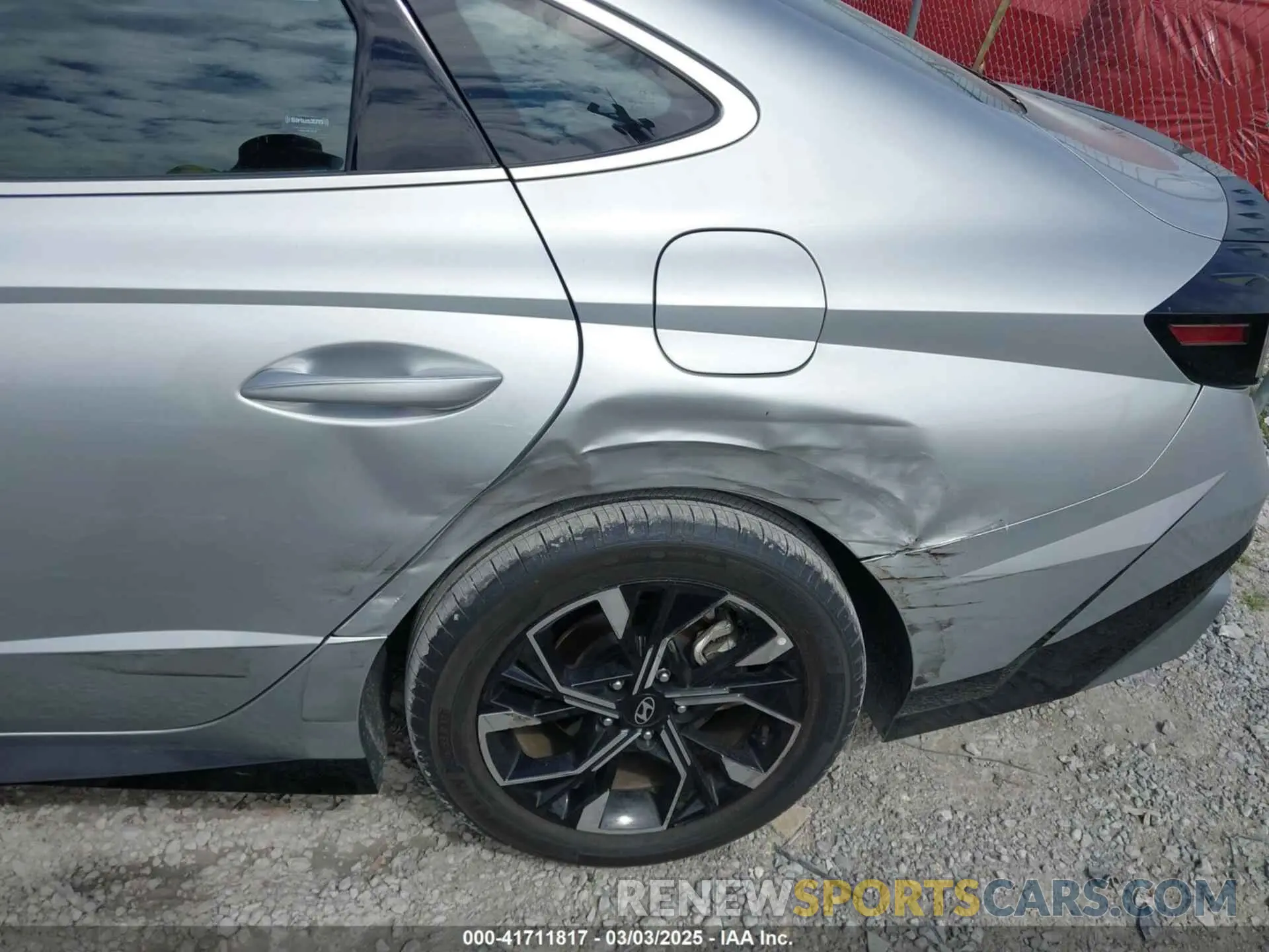 17 fotografías del automóvil dañado KMHL64JA0RA408253 HYUNDAI SONATA 2024