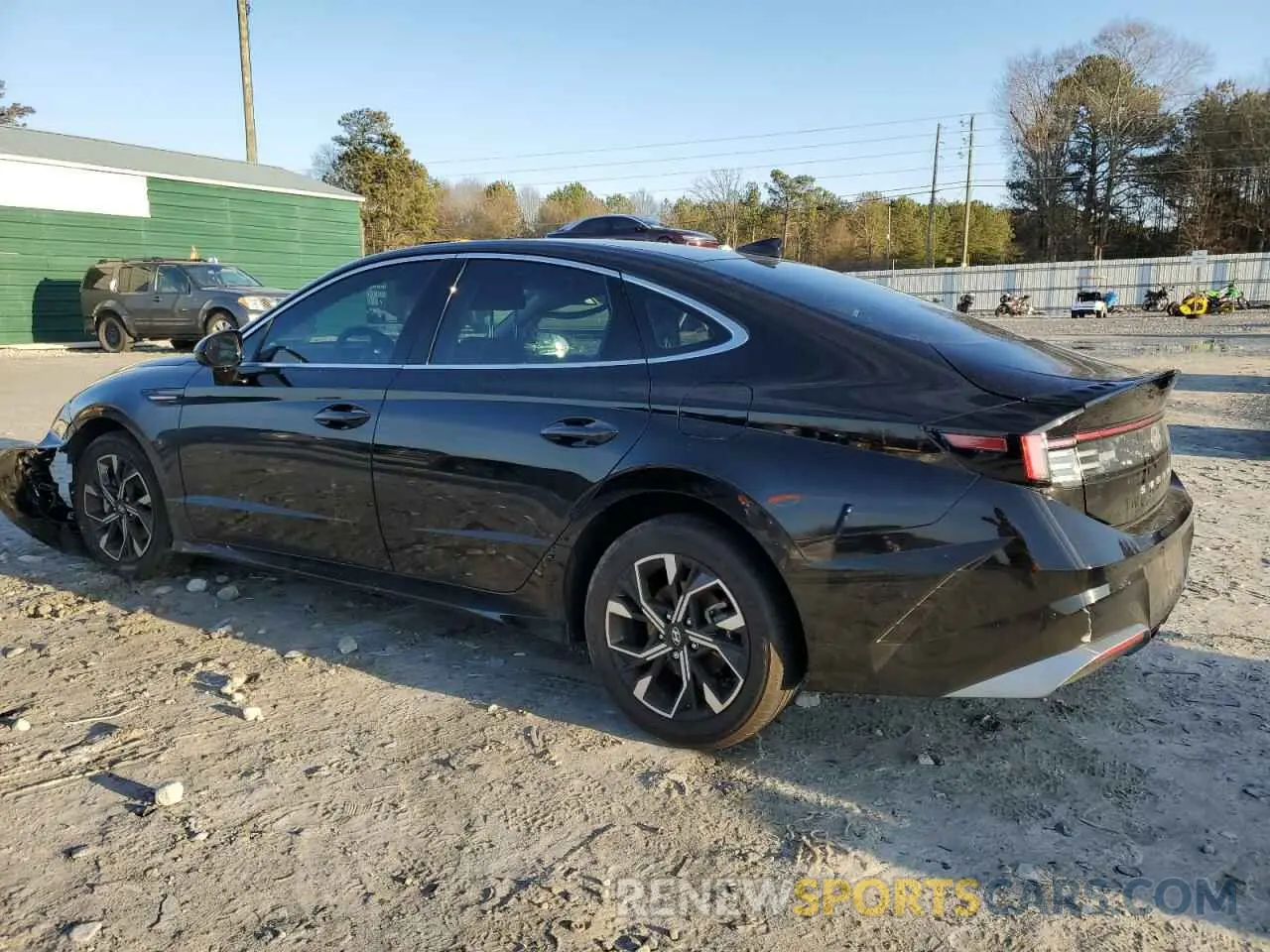 2 fotografías del automóvil dañado KMHL64JA0RA414487 HYUNDAI SONATA 2024