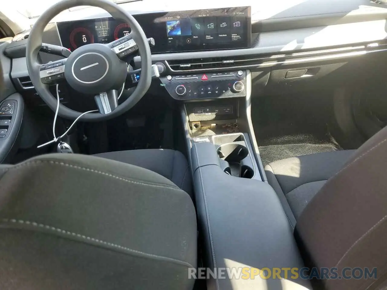 8 fotografías del automóvil dañado KMHL64JA0RA414487 HYUNDAI SONATA 2024