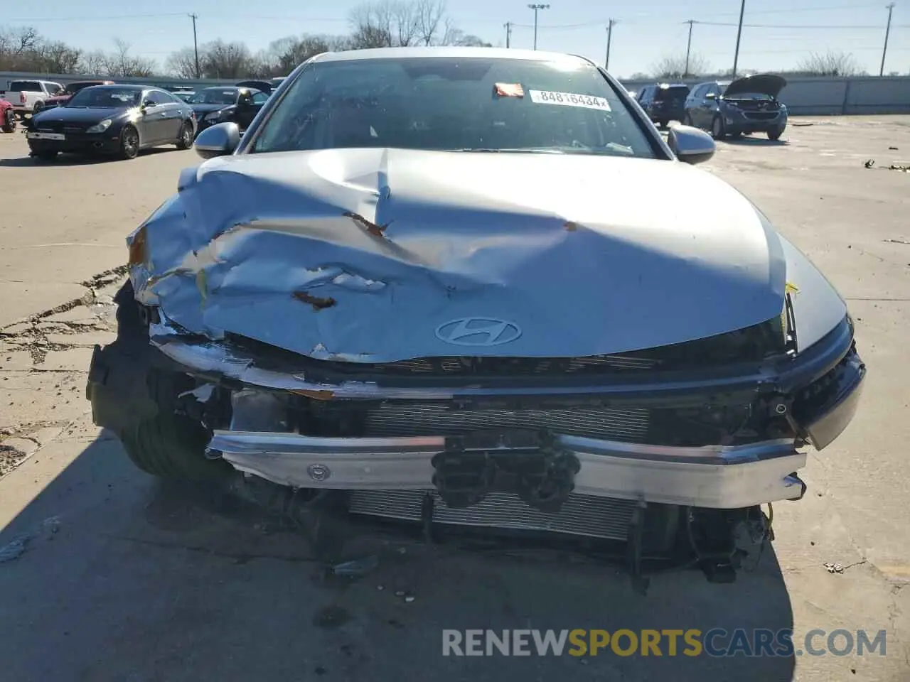 5 fotografías del automóvil dañado KMHL64JA0RA425151 HYUNDAI SONATA 2024