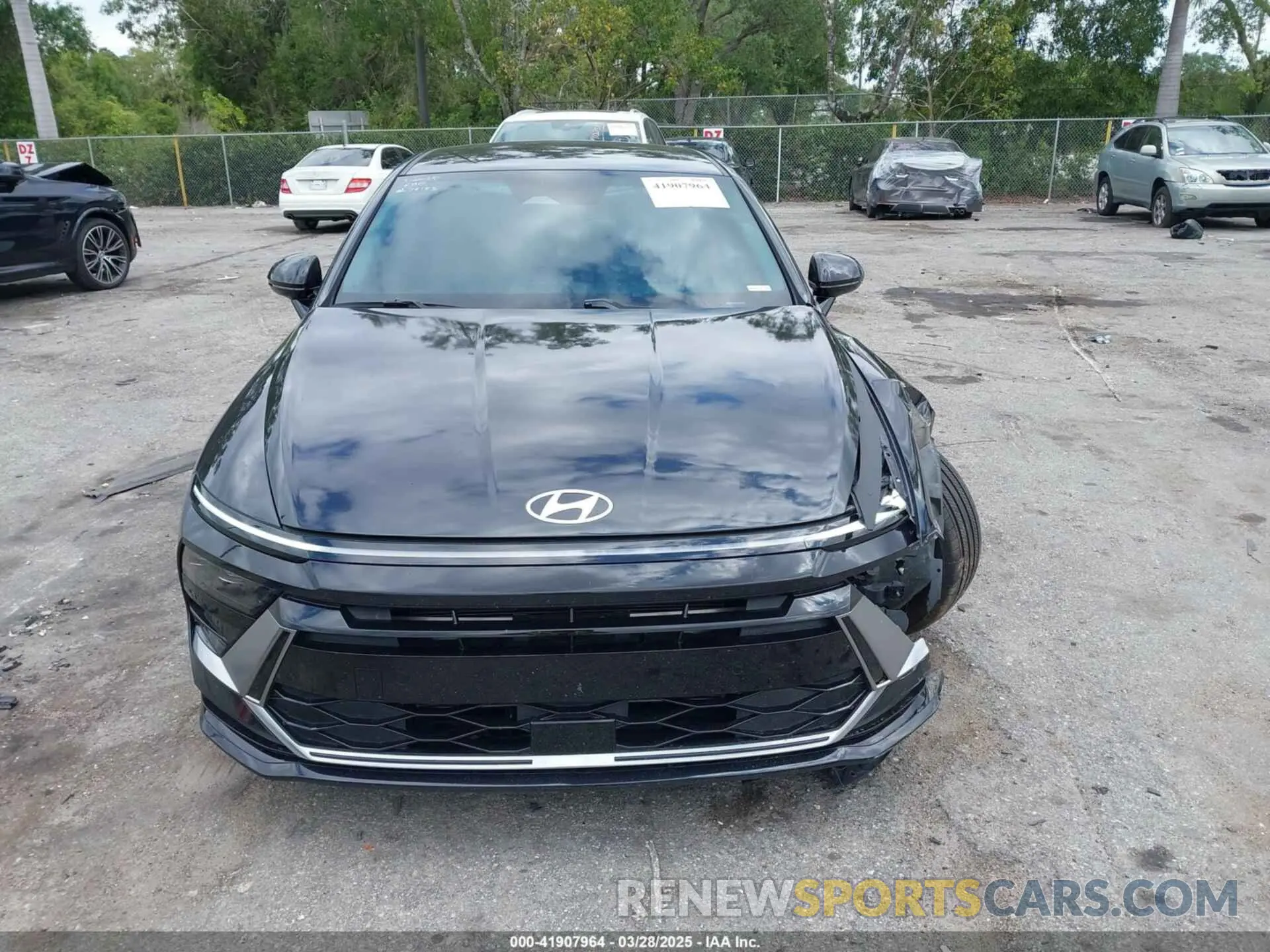 12 fotografías del automóvil dañado KMHL64JA1RA354932 HYUNDAI SONATA 2024