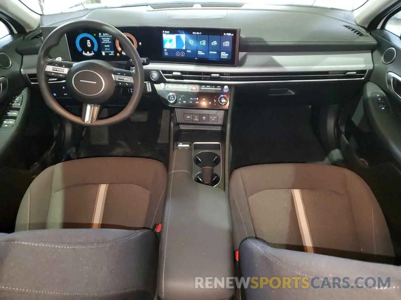 8 fotografías del automóvil dañado KMHL64JA1RA368460 HYUNDAI SONATA 2024
