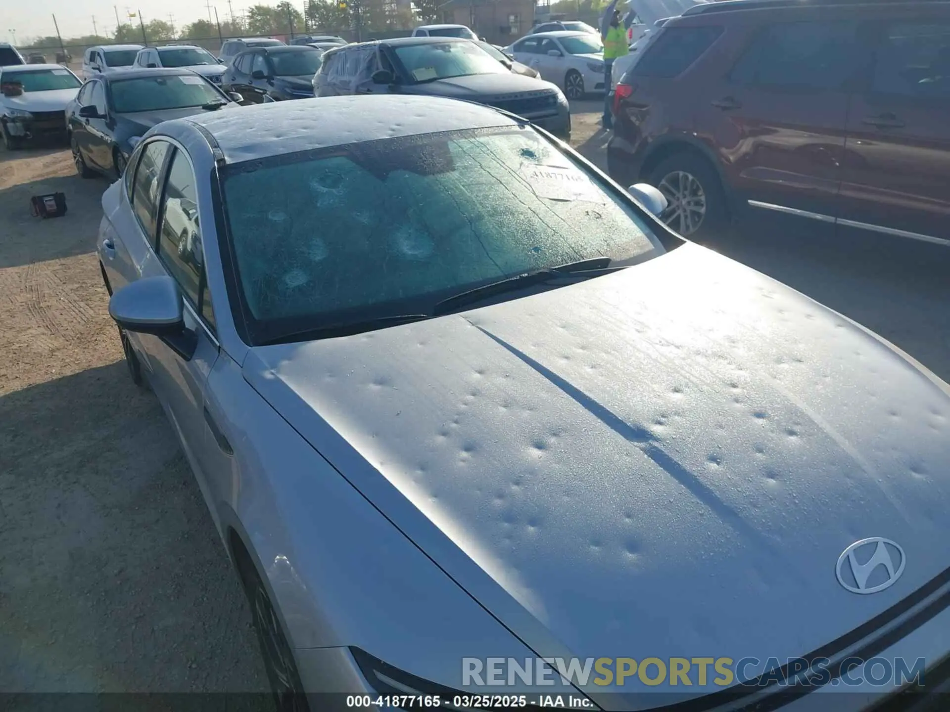 6 fotografías del automóvil dañado KMHL64JA1RA376591 HYUNDAI SONATA 2024