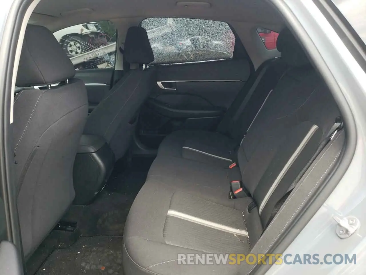 10 fotografías del automóvil dañado KMHL64JA1RA381998 HYUNDAI SONATA 2024