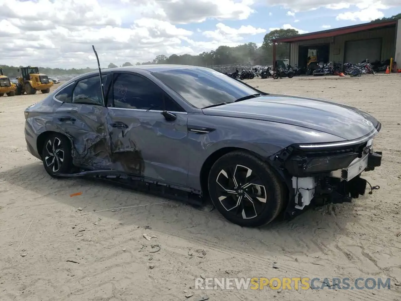 4 fotografías del automóvil dañado KMHL64JA1RA381998 HYUNDAI SONATA 2024