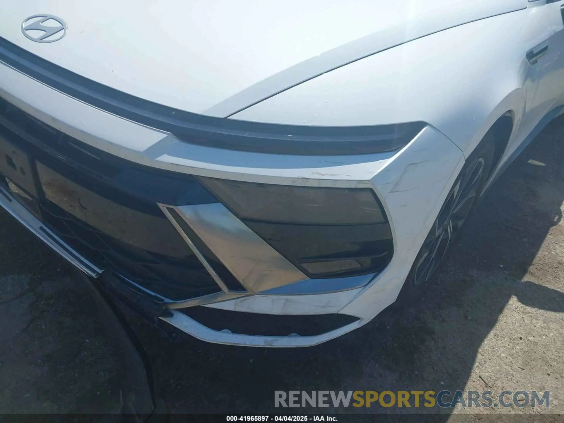 6 fotografías del automóvil dañado KMHL64JA1RA389888 HYUNDAI SONATA 2024