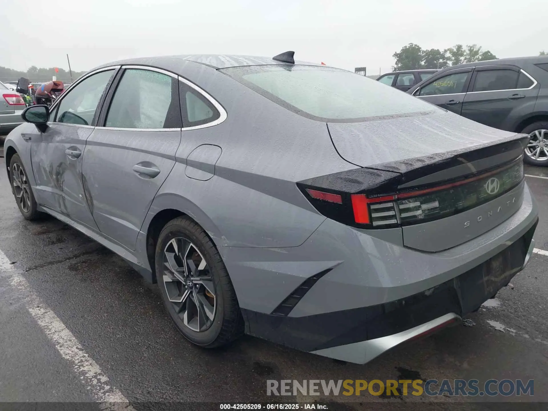 3 fotografías del automóvil dañado KMHL64JA1RA399692 HYUNDAI SONATA 2024
