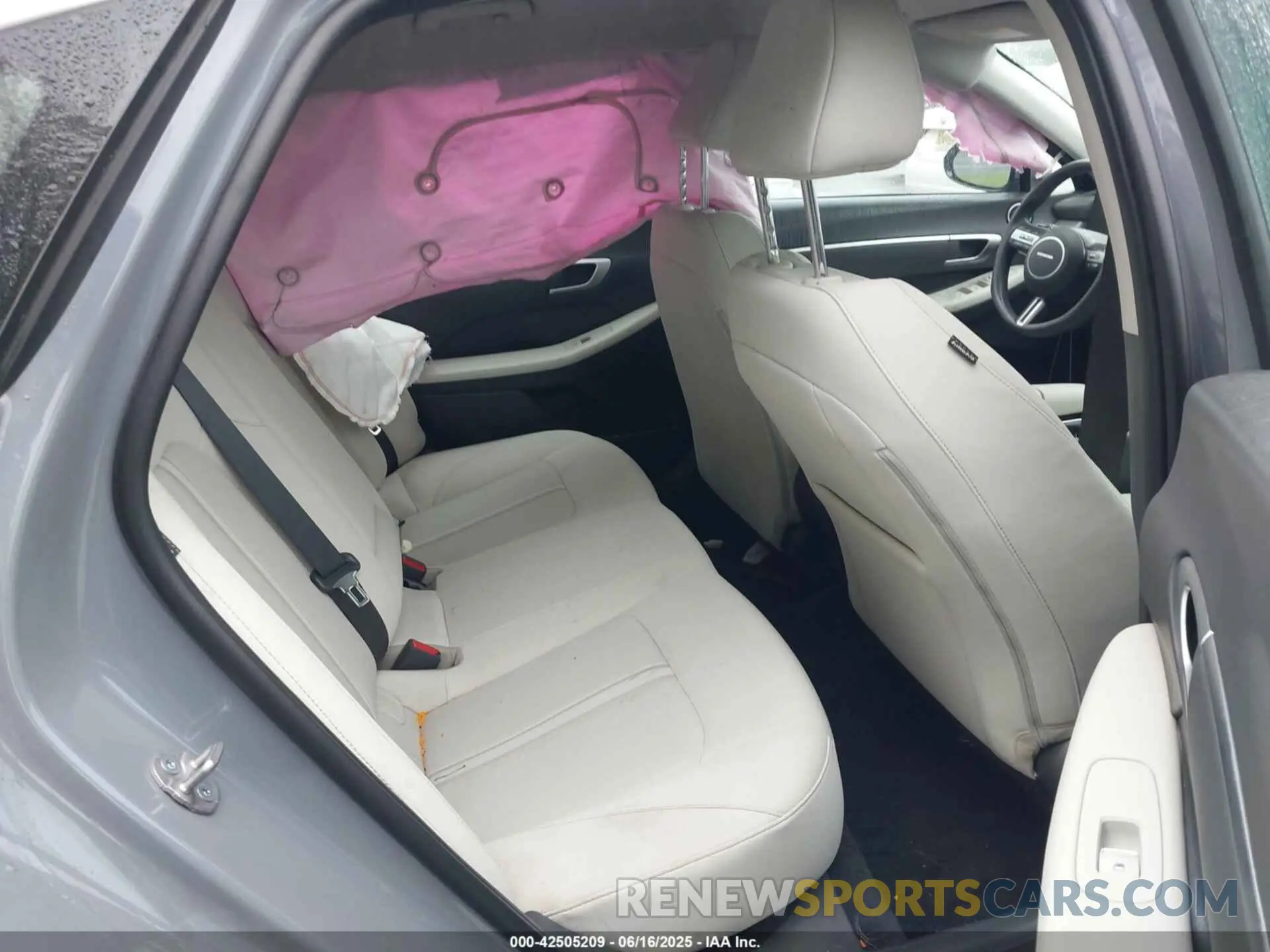 8 fotografías del automóvil dañado KMHL64JA1RA399692 HYUNDAI SONATA 2024