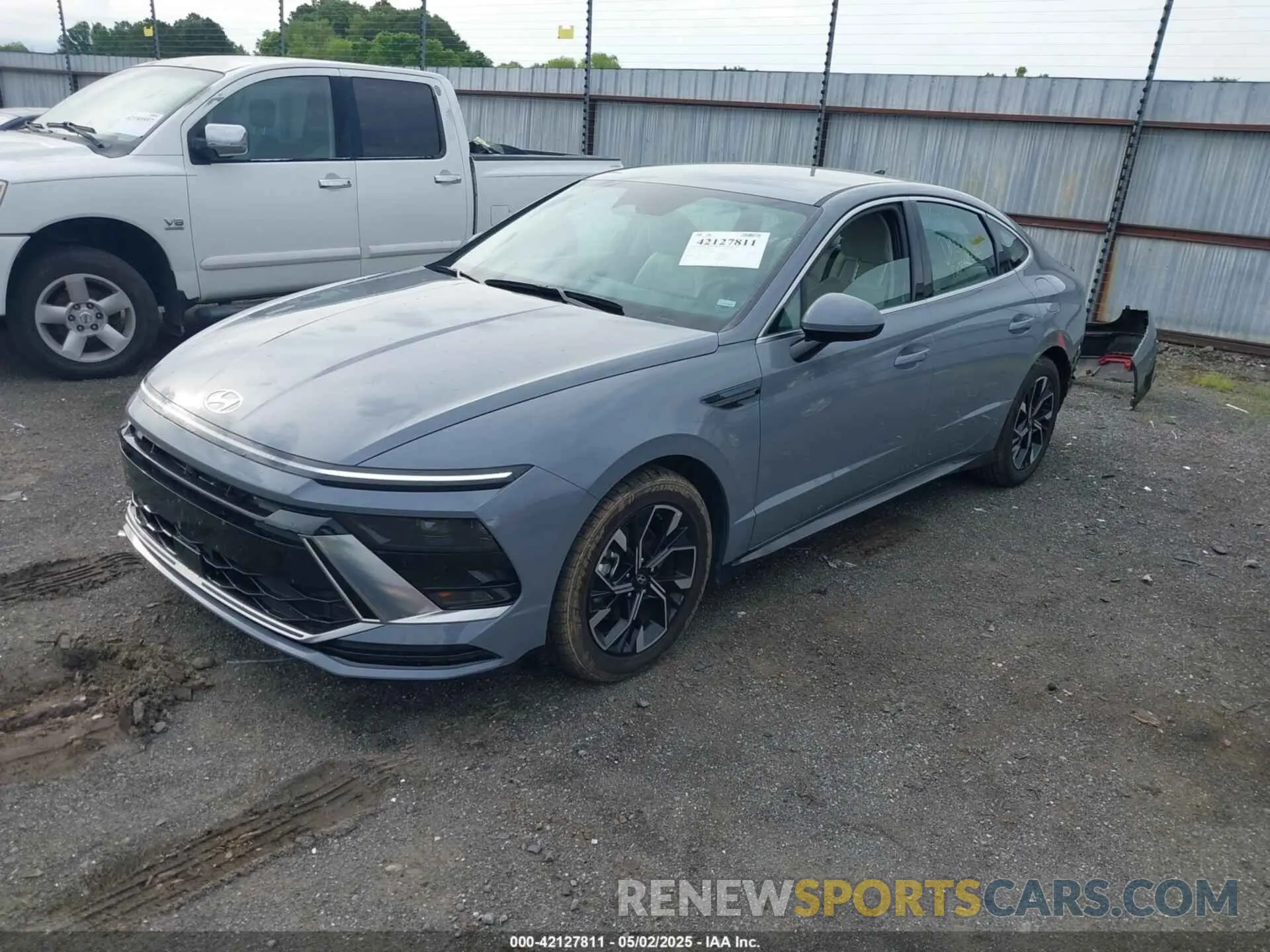 2 fotografías del automóvil dañado KMHL64JA1RA410030 HYUNDAI SONATA 2024