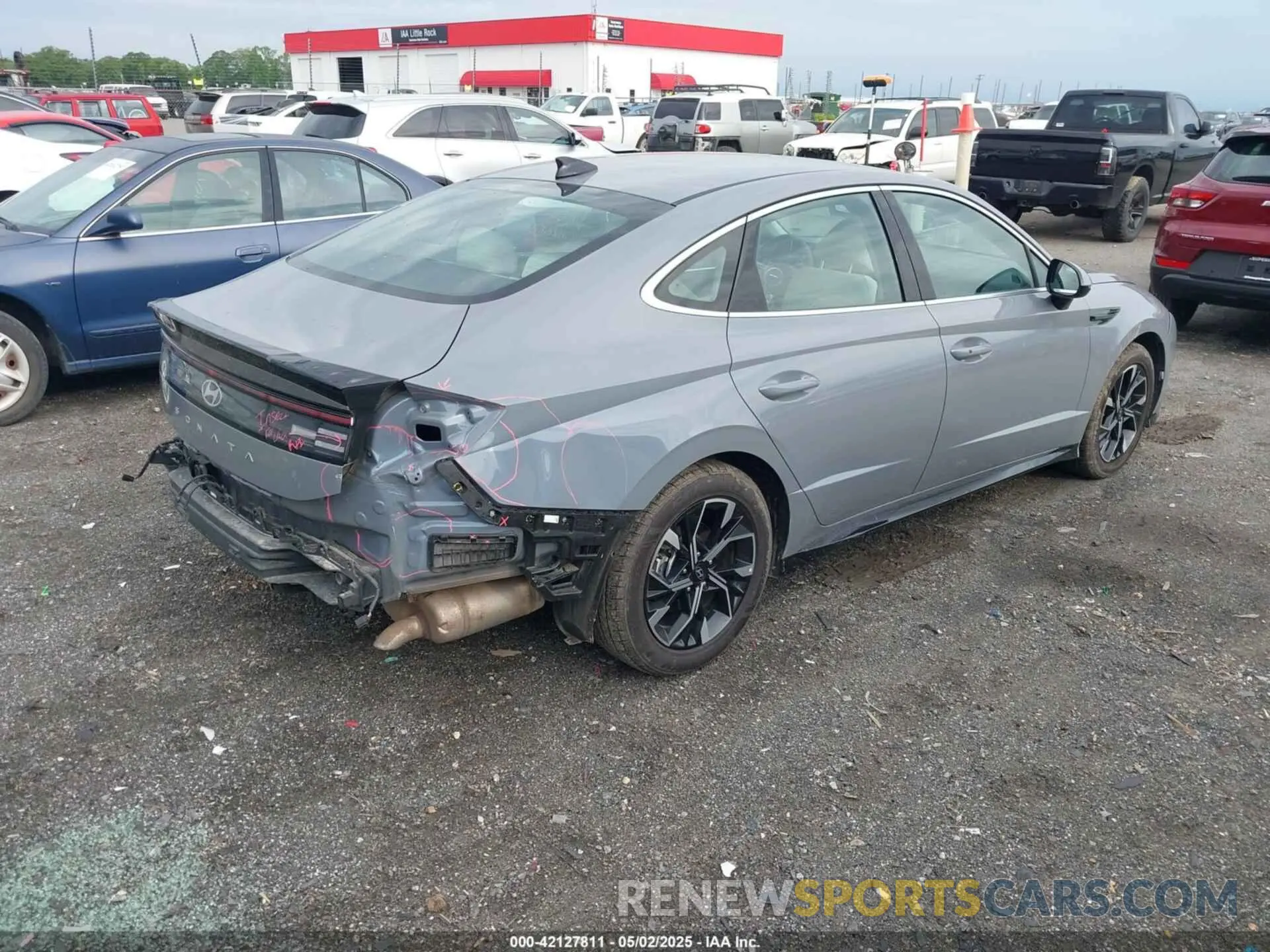 4 fotografías del automóvil dañado KMHL64JA1RA410030 HYUNDAI SONATA 2024