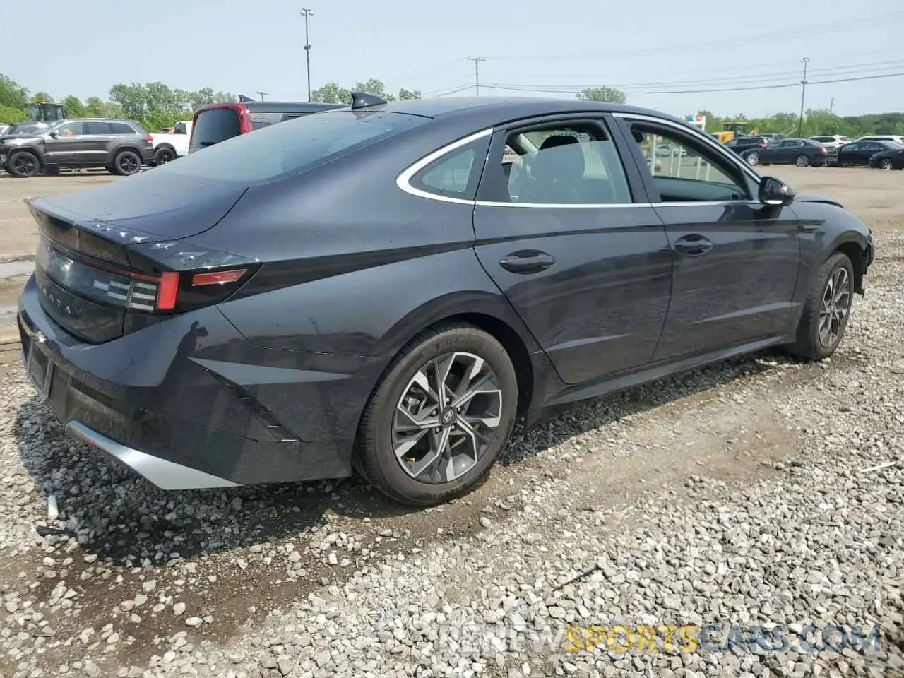 3 fotografías del automóvil dañado KMHL64JA1RA412599 HYUNDAI SONATA 2024