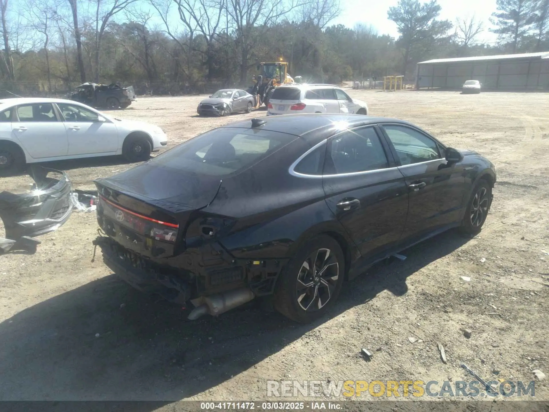 4 fotografías del automóvil dañado KMHL64JA2RA385381 HYUNDAI SONATA 2024