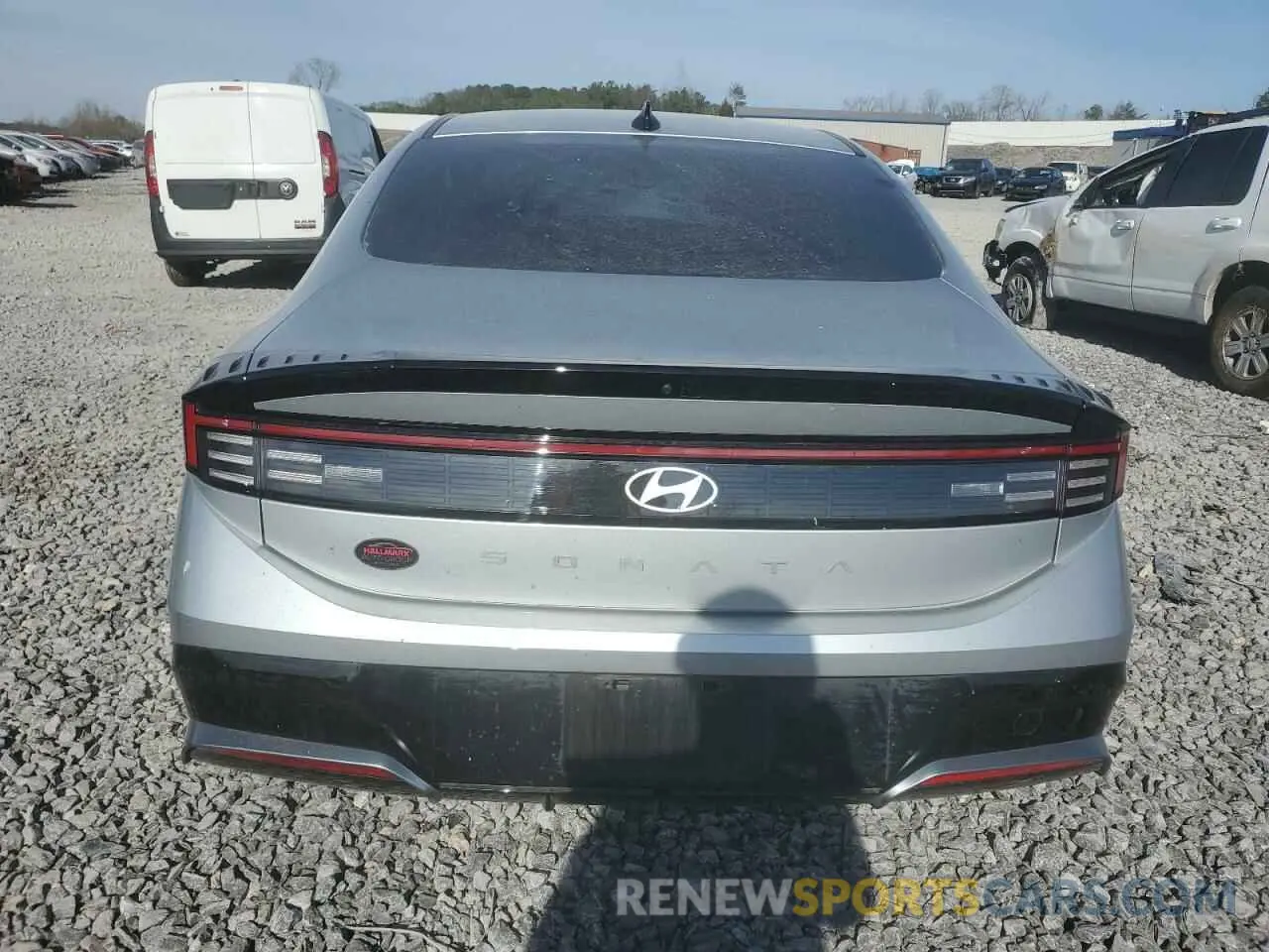 6 fotografías del automóvil dañado KMHL64JA2RA398681 HYUNDAI SONATA 2024