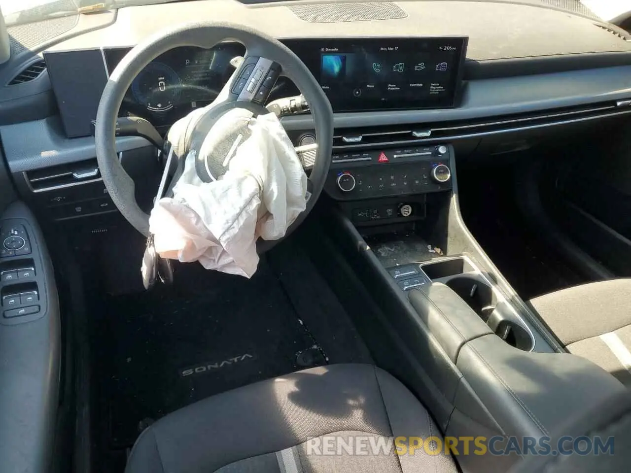 8 fotografías del automóvil dañado KMHL64JA2RA398681 HYUNDAI SONATA 2024