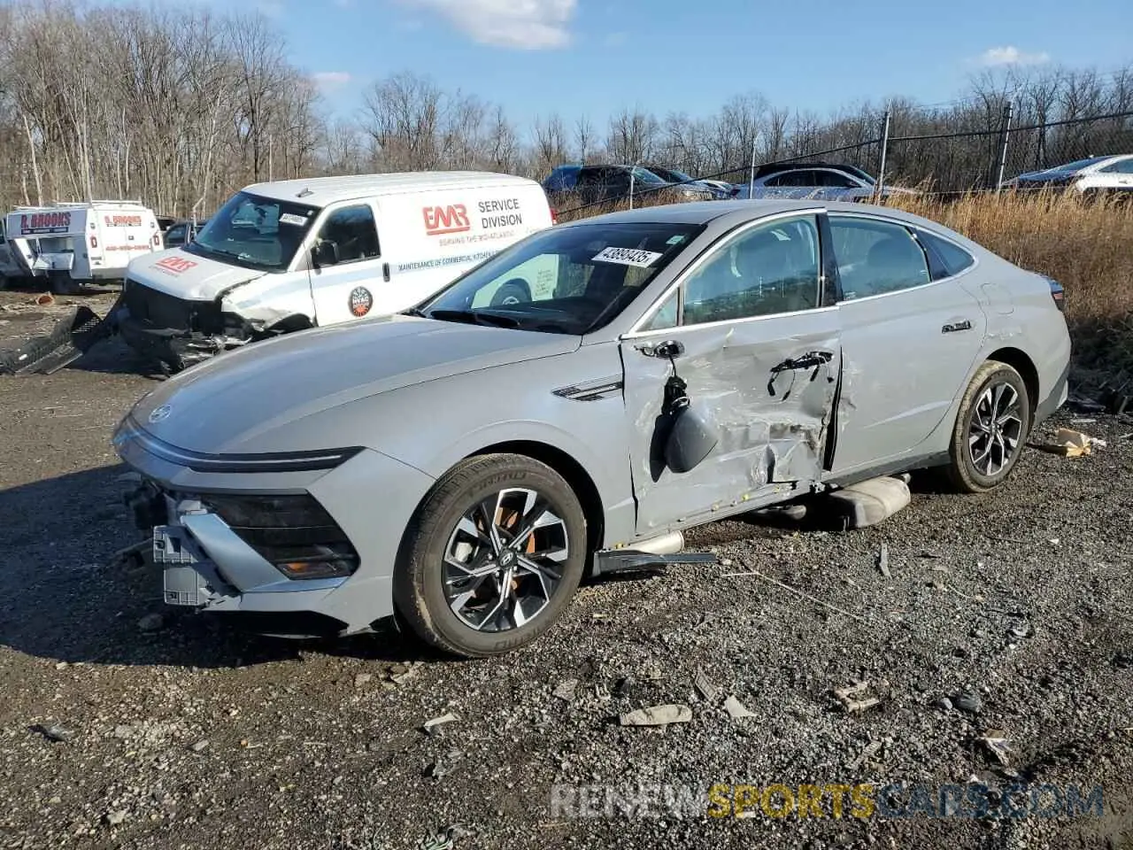 1 fotografías del automóvil dañado KMHL64JA3RA367780 HYUNDAI SONATA 2024