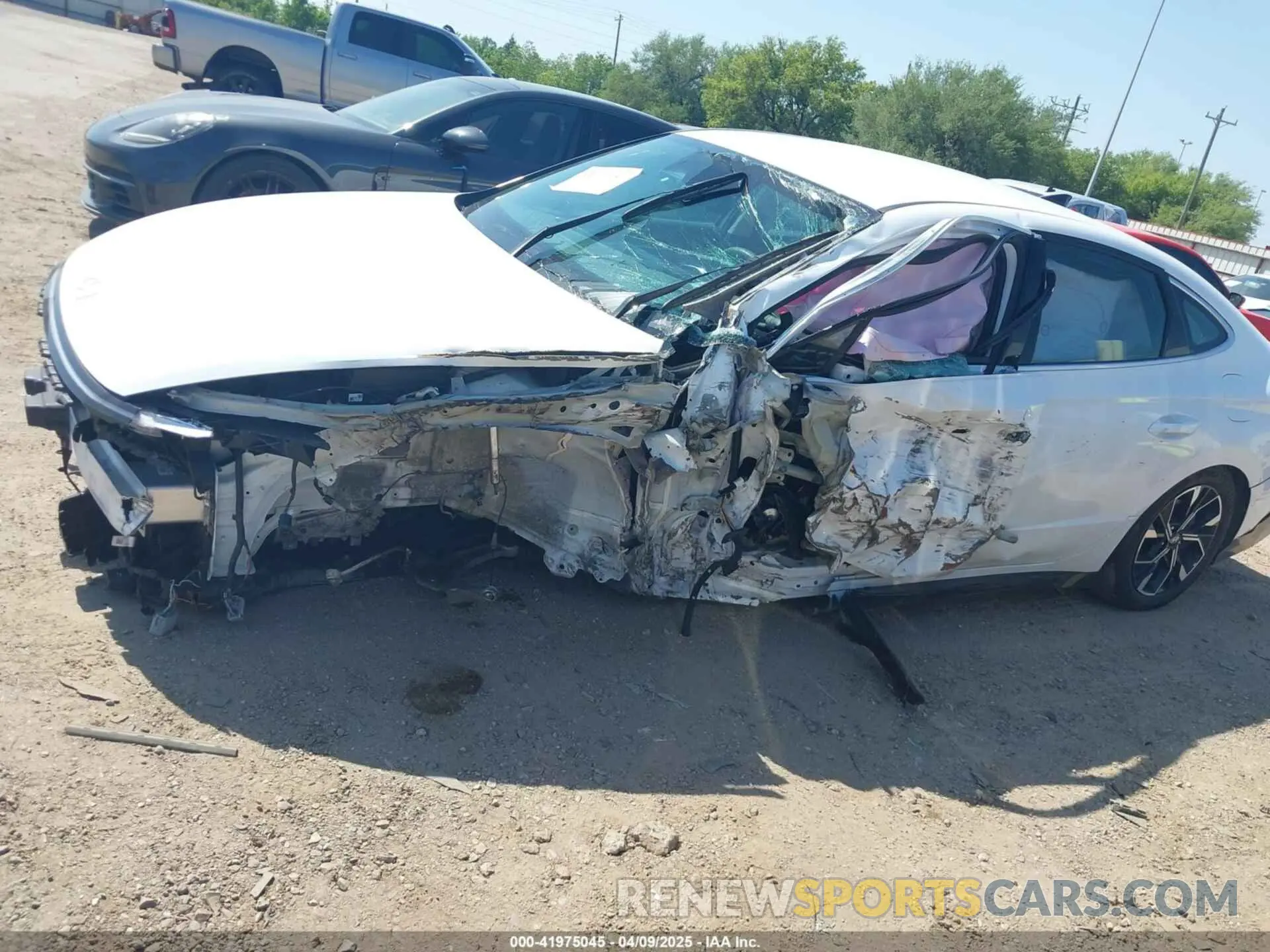 6 fotografías del automóvil dañado KMHL64JA3RA369304 HYUNDAI SONATA 2024