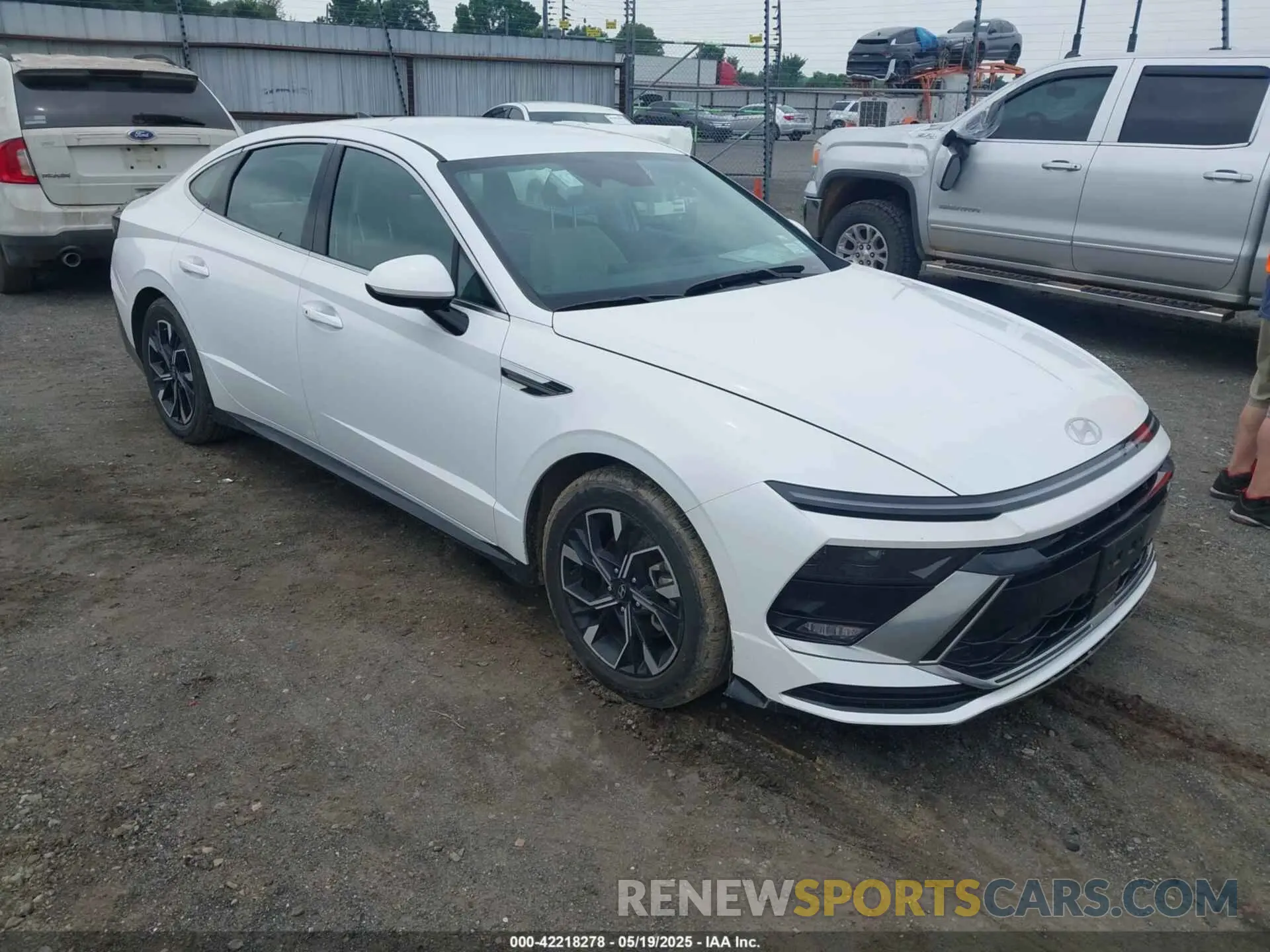 1 fotografías del automóvil dañado KMHL64JA3RA375328 HYUNDAI SONATA 2024