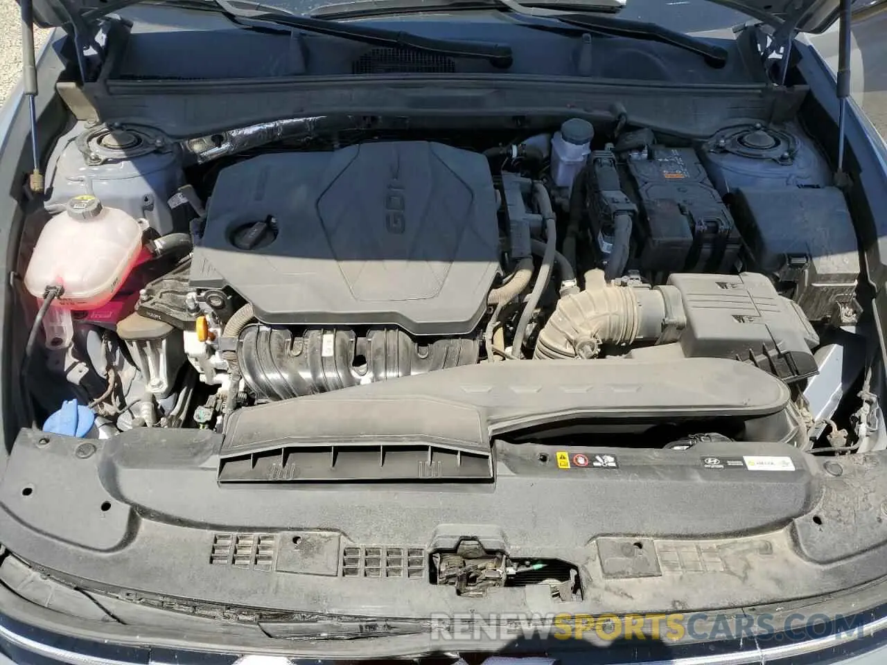 11 fotografías del automóvil dañado KMHL64JA3RA381971 HYUNDAI SONATA 2024