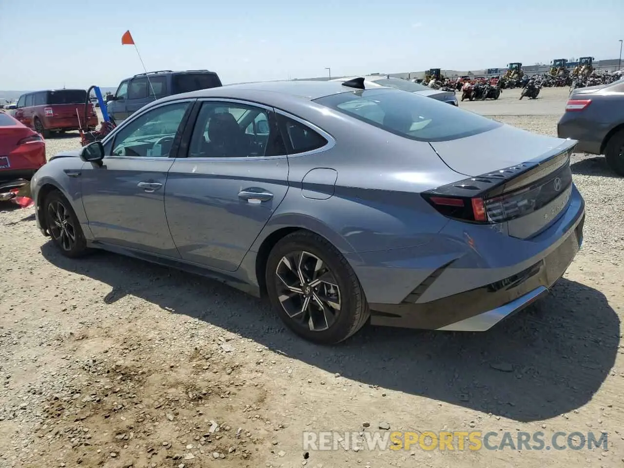2 fotografías del automóvil dañado KMHL64JA3RA381971 HYUNDAI SONATA 2024