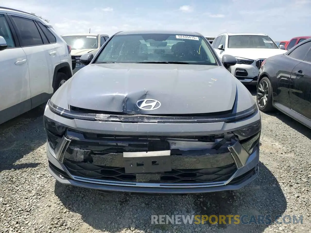 5 fotografías del automóvil dañado KMHL64JA3RA381971 HYUNDAI SONATA 2024
