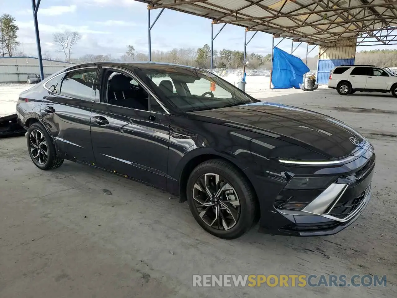 4 fotografías del automóvil dañado KMHL64JA3RA389052 HYUNDAI SONATA 2024